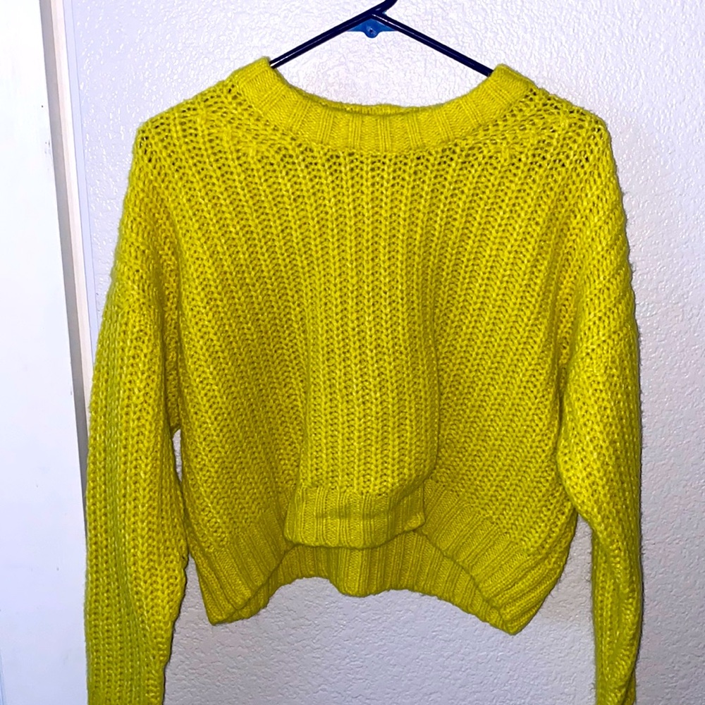 size small american eagle knitted sweater